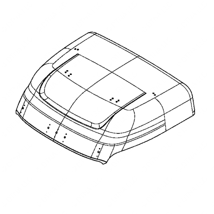 A18-73724-001 ROOF-36XT,MKR LTS,FAIRING