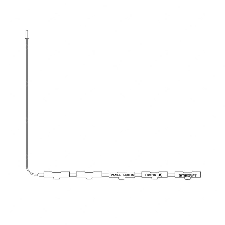 A22-28975-001 LAMP STRIP-DASH,RH PANEL