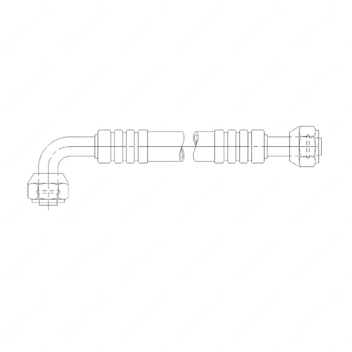 A22-32670-053 HOSE ASSY, A/C,  12, STR/