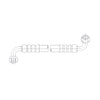 A22-32945-094 HOSE ASSEMBLY-A/C, 6,COND TO REC DRR,94"