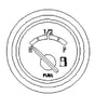 A22-38890-000 GAUGE-FUEL LEVL,ELE,STD/MET