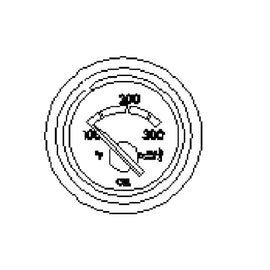 A22-38892-000 GAUGE-TEMP,OIL,ELECT