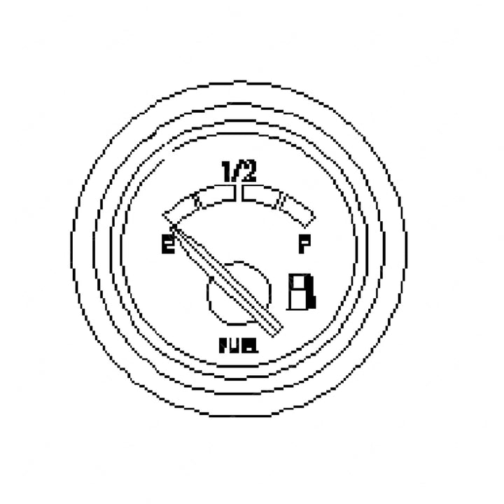 A22-39581-000 GAUGE-FUEL LEVEL,CHROME BEZEL