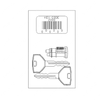 A22-45236-009 LOCK,W/KEYCODE,DOOR,MAIN