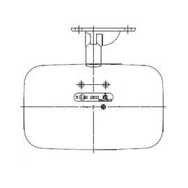 A22-48560-000 MIRR ASSY LKDN BLK