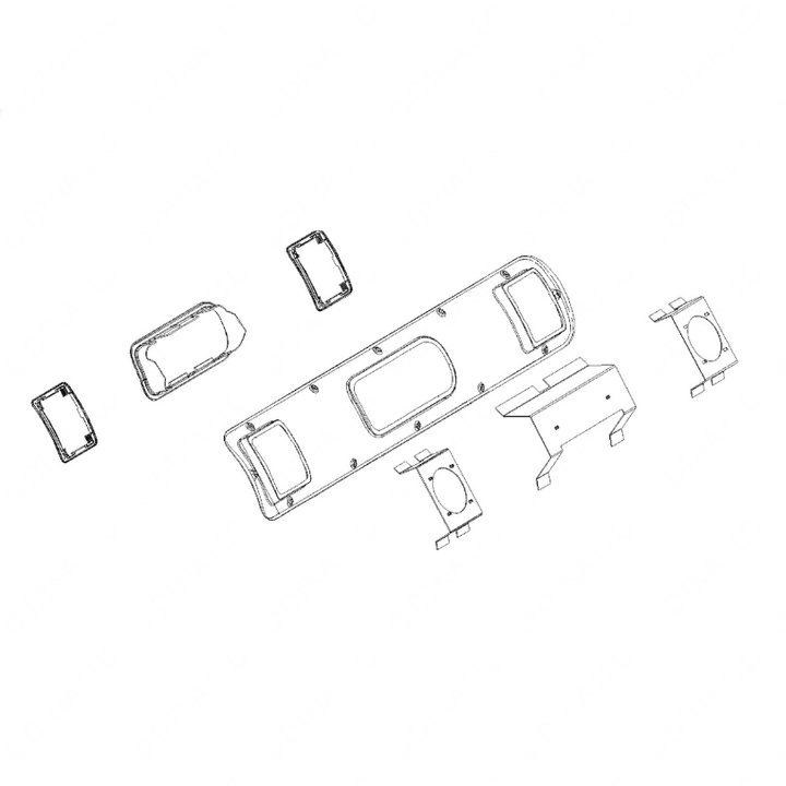 A22-49636-003 PANEL-SPEAKER,LAMP