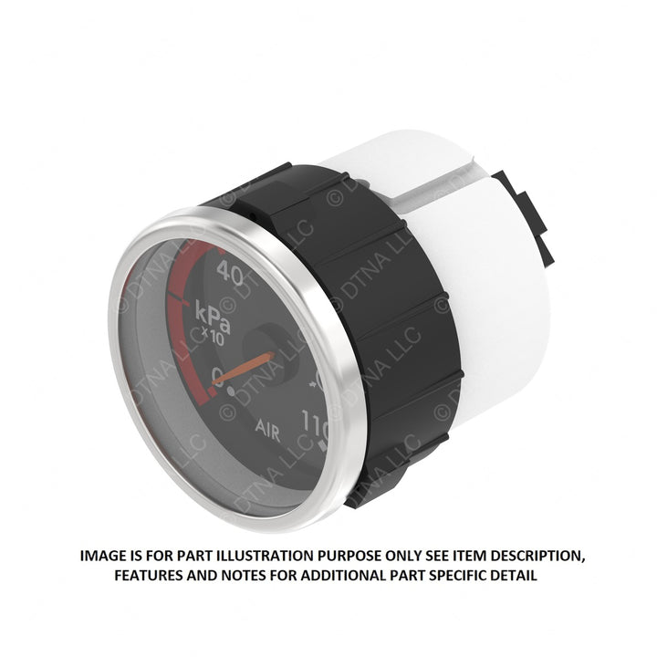 A22-63139-511 GAUGE-AIR PRESSURE,SECONDARY,EXPORT,BRT