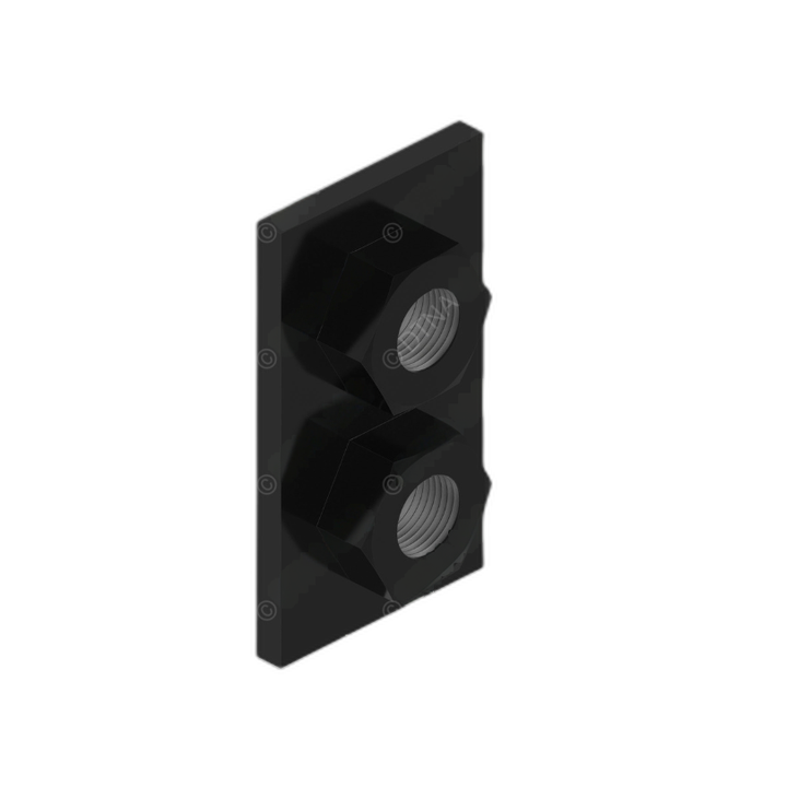 A22-63830-000 NUTPLATE GRILL MNT 69XD
