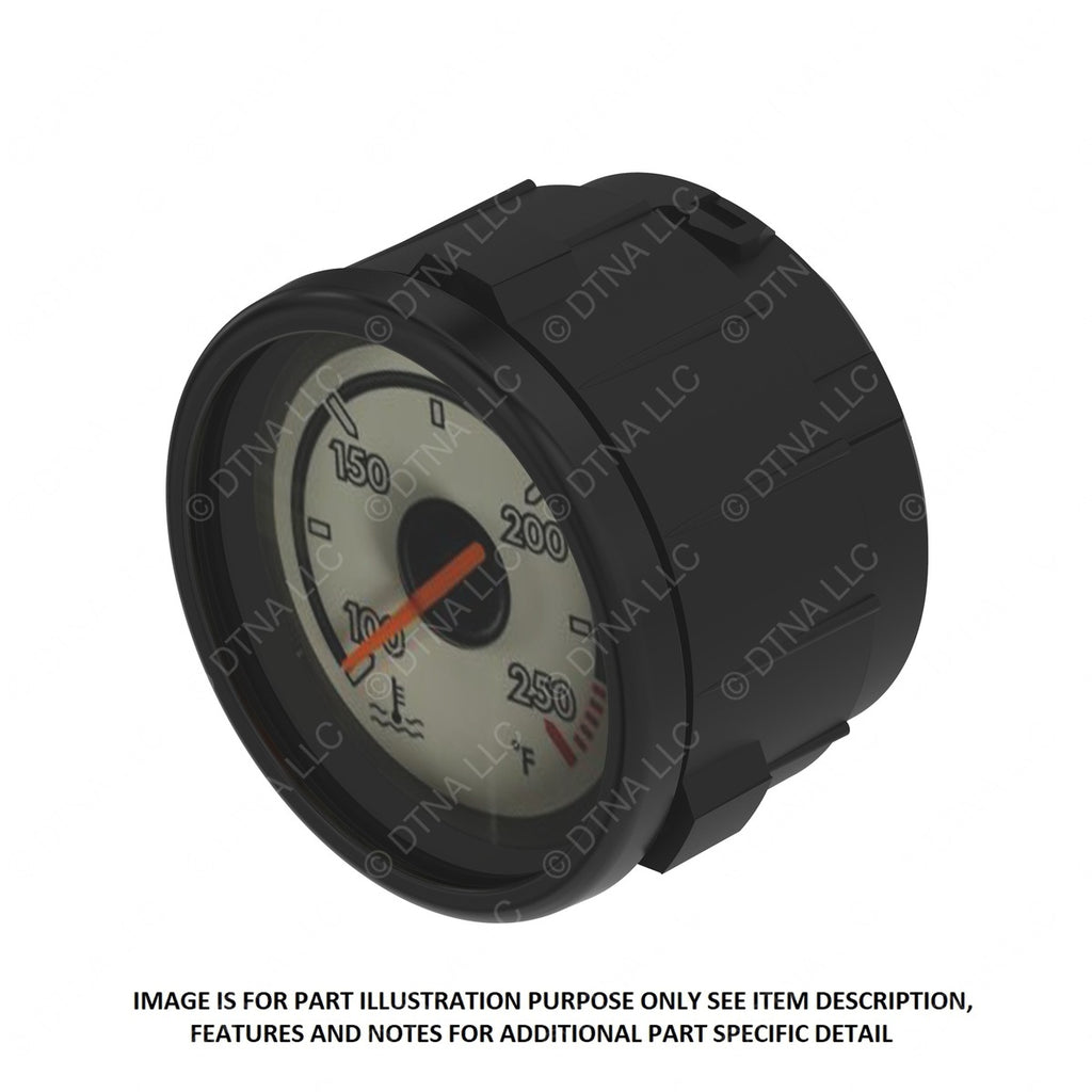 A22-66352-001 GAUGE-ELECTRIC,COOLANT TEMP,US,BLK