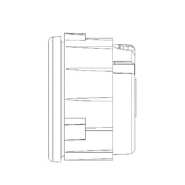 A22-66352-100 GAUGE-ELECTRIC,OIL PRESSURE,US,BRT