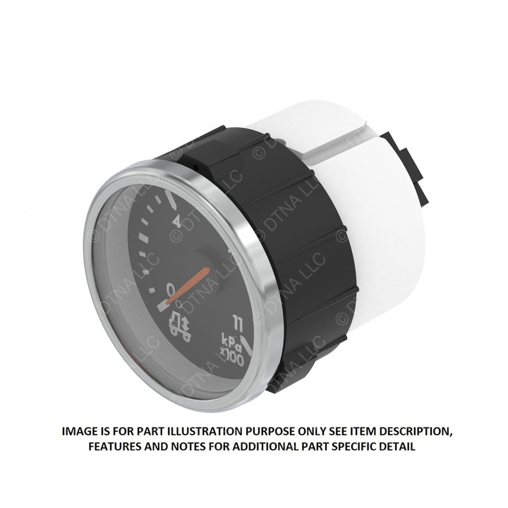 A22-66355-133 GAUGE-AIR PRESSURE,SUSPENSION,METRIC,BRT