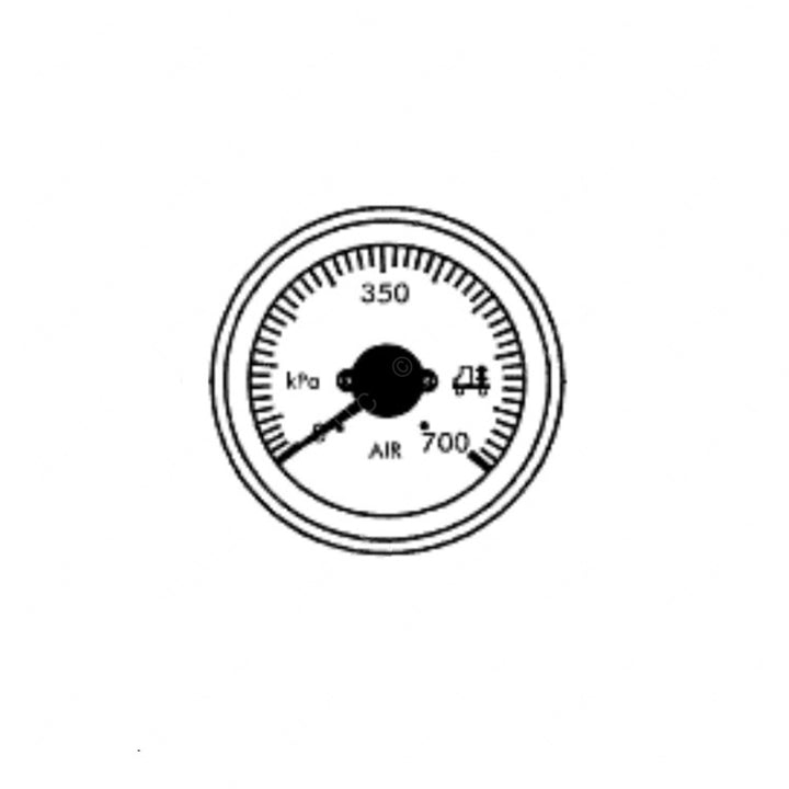 A22-67605-233 GAUGE-SUSPENSION AIR,BLK,EXT,14KPA