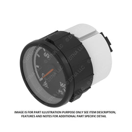A22-71049-000 GAUGE-APP AIR PRESSURE,ICU4ME,BLACK