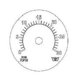 A22-71441-002 GAUGE-TACHOMETER,BRIGHT,FLAT