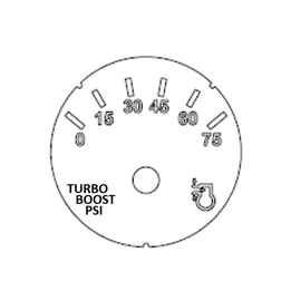 A22-71478-000 GAUGE-TURBO BOOST,PSI,0-75