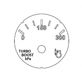 A22-71480-000 GAUGE-TURBO BOOST,KPA,0-300