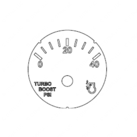 A22-71481-000 GAUGE-TURBO BOOST,PSI,0-40