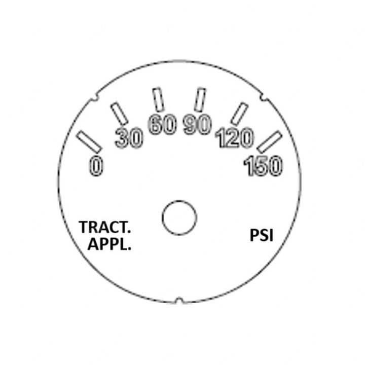 A22-71491-002 GAUGE-TRCTR APP,PSI,BRIGHT,