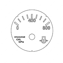 A22-71493-000 GAUGE-ENGINE OIL PRESS,KPA