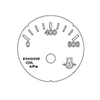 A22-71493-002 GAUGE-ENGINE OIL PRESS,KPA