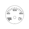 A22-71504-002 GAUGE-PYROMETER,DEG F,BRIGHT