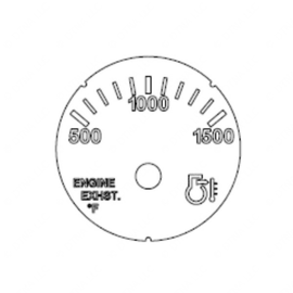 A22-71504-002 GAUGE-PYROMETER,DEG F,BRIGHT