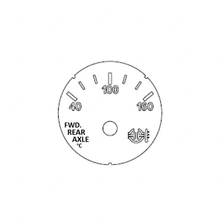 A22-71542-002 GAUGE-FW-RR AXLE TEMP,DEG C