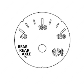 A22-71544-002 GAUGE-REAR-RR AXLE TEMP, DEG C