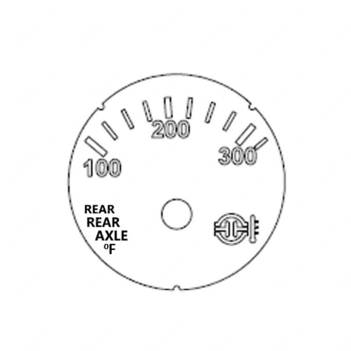 A22-71547-002 GAUGE-REAR-RR AXLE TEMP,DEG F