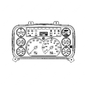 A22-71789-013 CLUSTER-INSTRMNT,KPH/MPH/TACH/TRAN/2 AIR