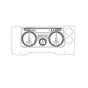 A22-72307-020 CLUSTER-ASSY,ICU4ME,NAFTA,BLK,