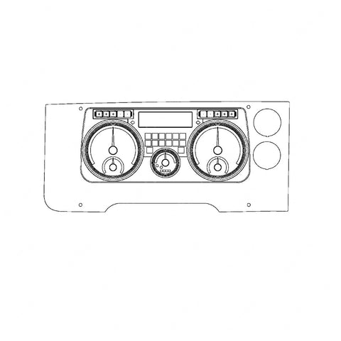 A22-72307-020 CLUSTER-ASSY,ICU4ME,NAFTA,BLK,