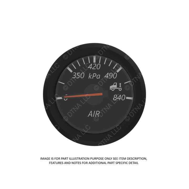 A22-72357-212 GAUGE-SUSP AIR,ICUC,BLK,MET