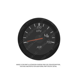 A22-72357-213 GAUGE-TRLR SUSP,ICUC,BLK,MET