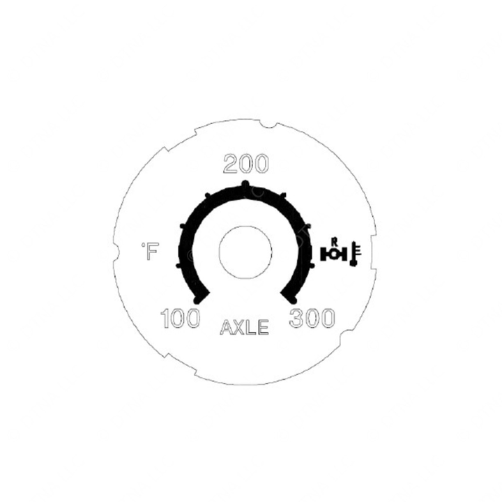 A22-73647-106 GAUGE-AXLE OIL TEMP,RR,ICU4ME,