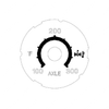 A22-73647-107 GAUGE-AXLE OIL TEMP,FR,ICU4ME,