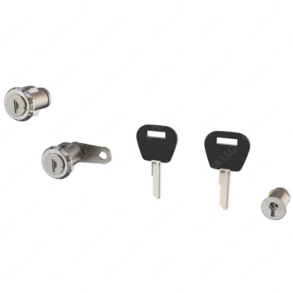 A22-73690-693 LOCKSET-IGNITION & CAB,2 KEYS