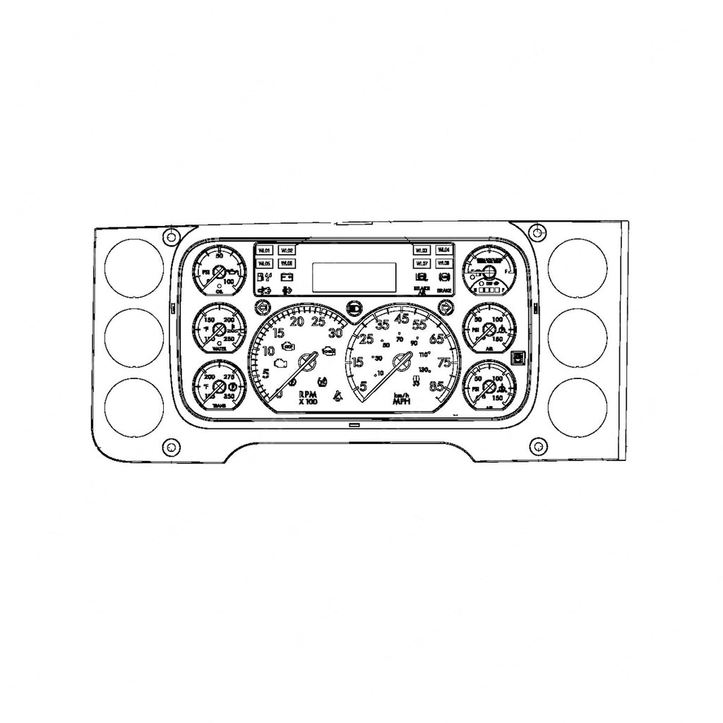 A22-74209-101 CLUSTER -ICU3-P3 US, TRANS