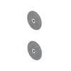 A22-74255-059 KIT-WHL CVR,DUAL,STANDARD,GRAY