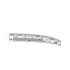 A22-75284-000 TRIM-WINDSHIELD,LH,RHD