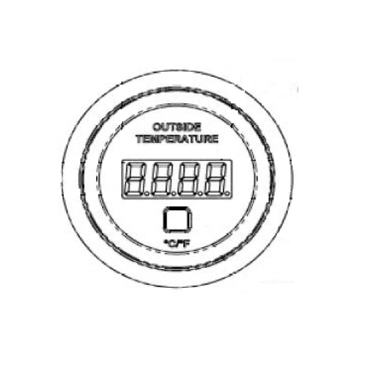 A22-75681-001 GAUGE,TEMP,AMBIENT,GLD,16FT