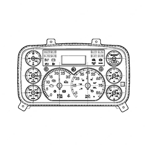 A22-76210-202 CLUSTER -ICU3S-M2 HB, US, TRANS