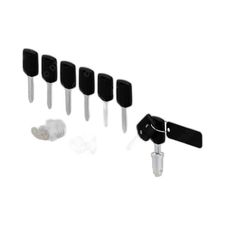 A22-76792-005 P4 LOCKSET,QTY 8 KEYS