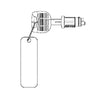 A22-77287-187 LOCKSET-KEY CODE,CUST SPEC