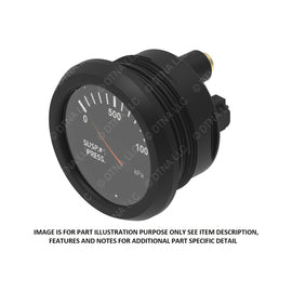 A22-78432-000 GAUGE-SUSP1 PRESS,KPA,BLACK