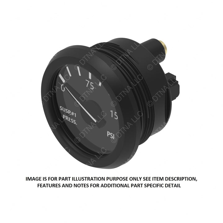 A22-78438-000 GAUGE-SUSP 1PRESS,BLK,PSI