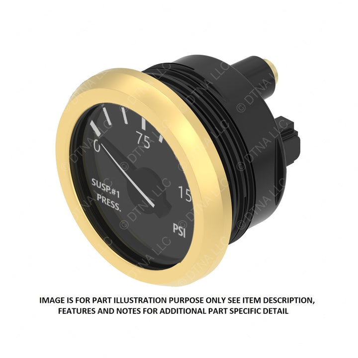 A22-78438-001 GAUGE-SUSP1 PRESS,KPA,GOLD
