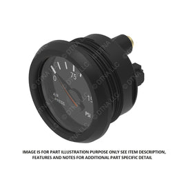 A22-78458-000 GAUGE-GENERIC AIR PRES,BLK,PSI