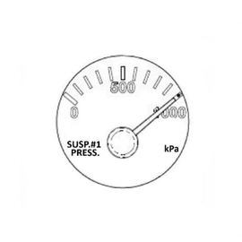 A22-78468-000 GAUGE,SUSP PRES1,BLK,KPA,ELE