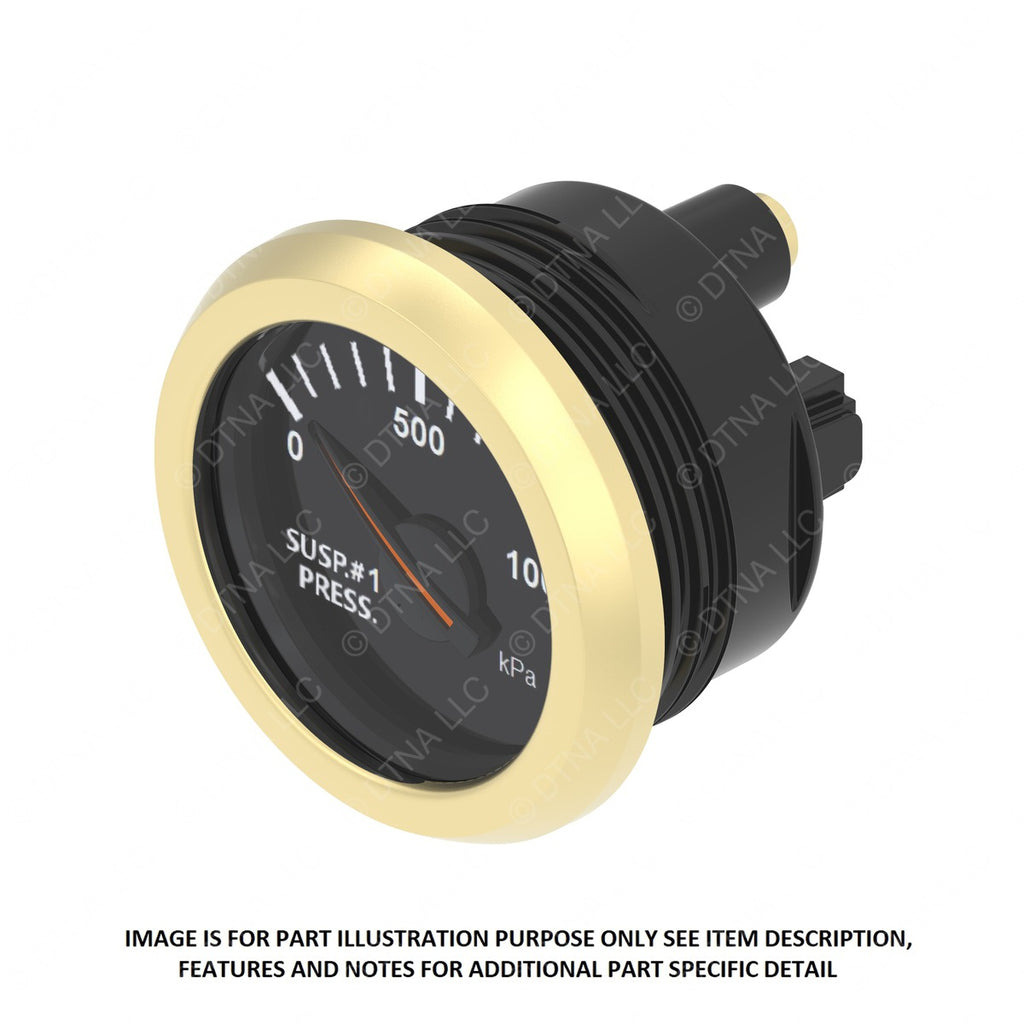 A22-78468-001 GAUGE,SUSP PRES1,GLD,KPA,ELE
